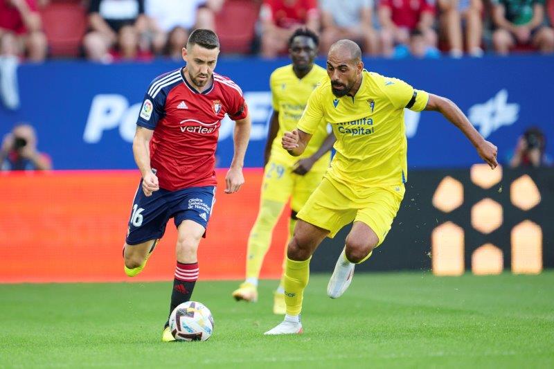 Lịch sử đối đầu giữa Osasuna và Cadiz